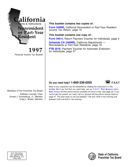 129045832-fillable-540nr-booklet-for-1997-form-ftb-ca