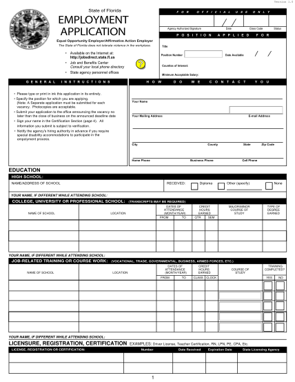 129049409-fillable-state-of-florida-job-application-fillable-form