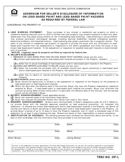 129051443-fillable-2011-texas-real-estate-commission-disclosure-form-trec-state-tx