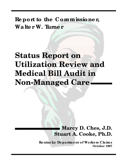 129091138-status-report-on-utilization-review-and-medical-bill-audit-in-non-comped