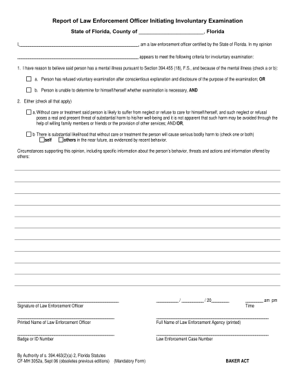 129092451-fillable-report-of-law-enforcement-officer-initiating-involuntary-examination-form
