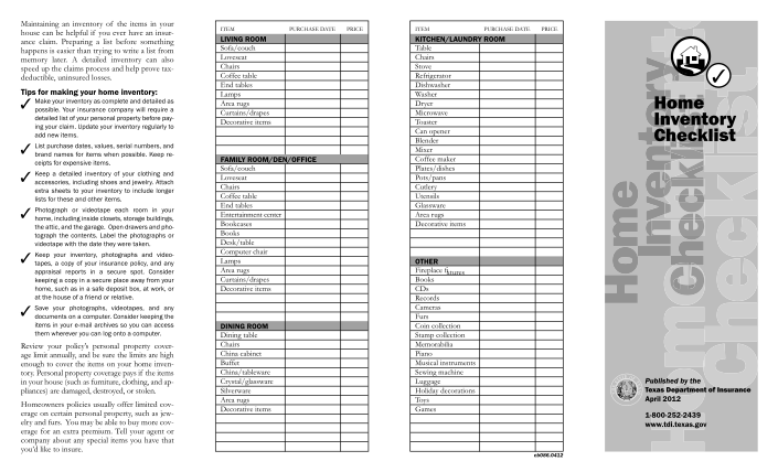 129109343-home-inventory-checklist-pdf-texas-department-of-insurance