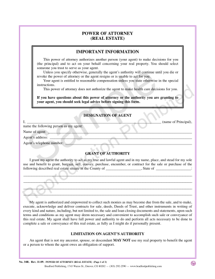 129111418-fillable-bradford-publishing-power-of-attorney-real-estate-durable-form