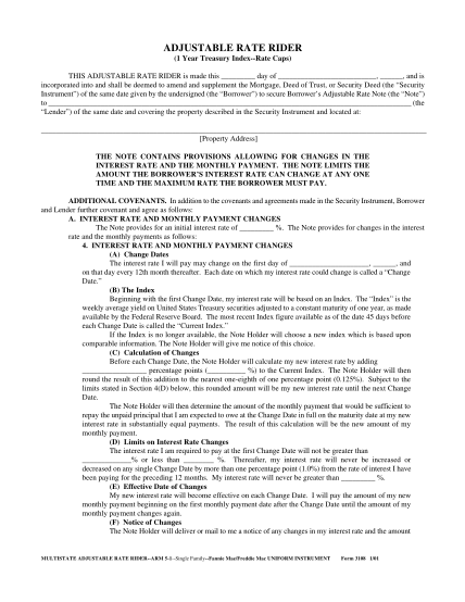 129111917-fillable-fillable-fannie-mae-adjustable-rate-rider-form
