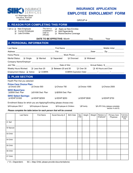 129116880-fillable-generic-fillable-insurance-enrollment-forms-siho