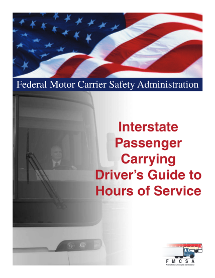 Interstate Truck Driver's Guide to Hours of Service