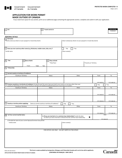 129128450-fillable-canada-work-permit-visa-application-form