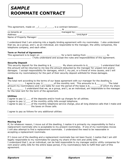 129131401-sample-roommate-contract-off-campus-connections