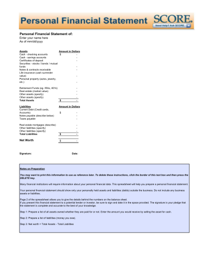 129137614-fillable-fillable-generic-personal-financial-statement-form-score