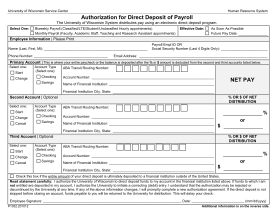 129138270-authorization-for-direct-deposit-of-payroll-business-services-bussvc-wisc