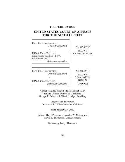 129140398-taco-bell-corp-v-tbwa-chiatday-inc-ninth-circuit-court-of-appeals-ca9-uscourts