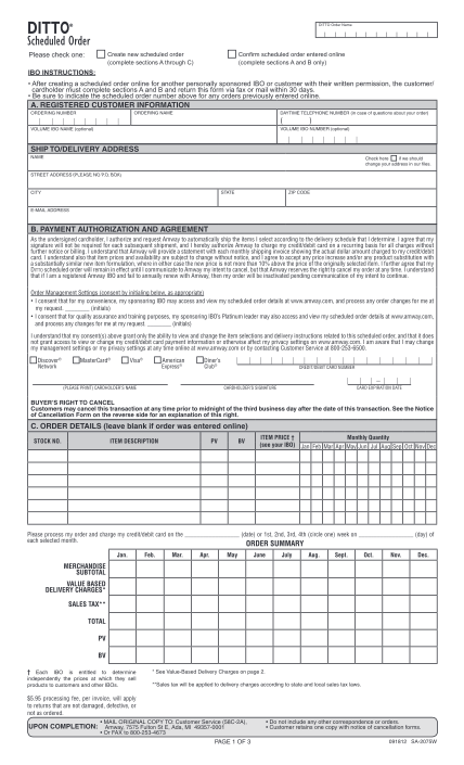 129162467-fillable-amway-order-form