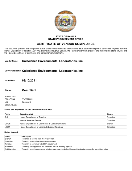 129163570-sample-hawaii-certificate-of-vendor-compliance