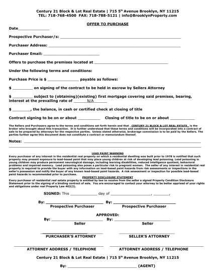 129340014-fillable-century-21-offer-to-purchase-form