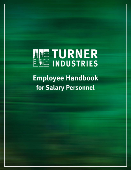 129342100-fillable-turner-industries-baton-rouge-la-employee-handbook-form