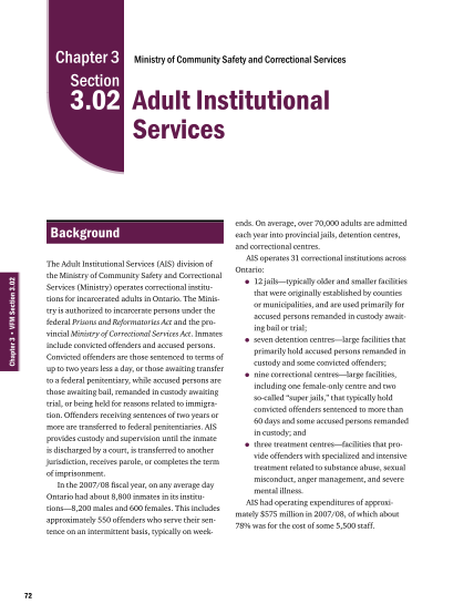 129342593-302-adult-institutional-services-2008-annual-report-of-the-office-of-the-auditor-general-of-ontario