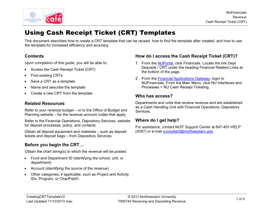 129350323-using-cash-receipt-ticket-crt-templates-northwestern-university-cafe-northwestern