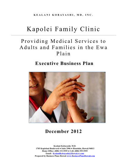 129351886-kapolei-family-clinic-providing-medical-services-to-adults-and-families-in-the-ewa-plain-executive-business-plan