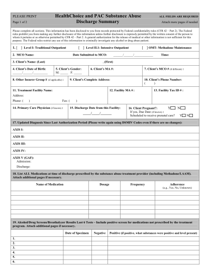 17 Discharge Summary Page 2 Free To Edit Download And Print Cocodoc 7534