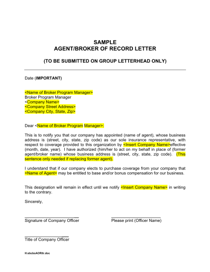 129367536-agent-of-record-letter-sample