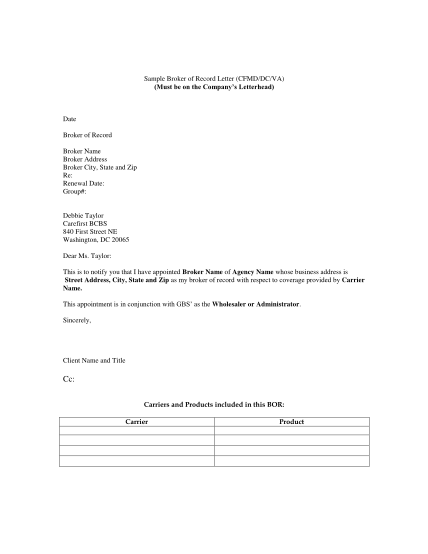 129367540-broker-of-record-letter-template