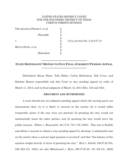 129368333-motion-to-stay-final-judgment-pending-appeal_refiled-oag-state-tx
