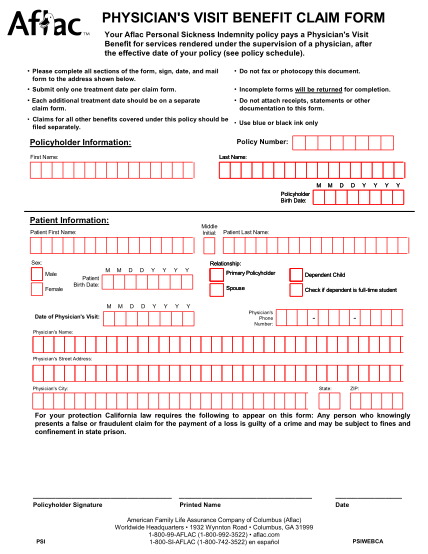 12938220-fillable-aflac-fillable-forms-physician-visit