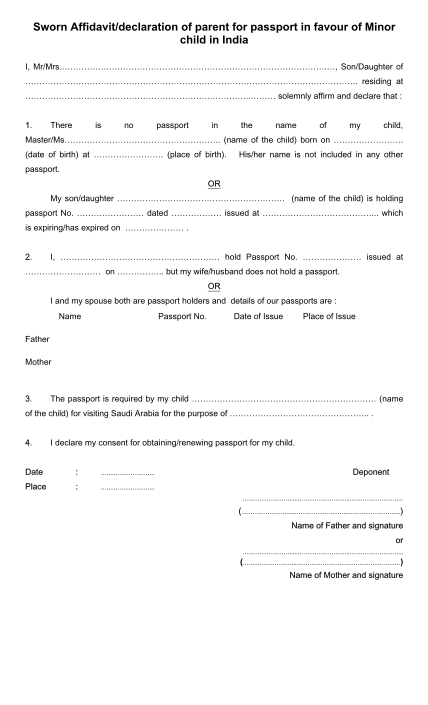 17 Sworn Affidavit Form Free To Edit Download And Print Cocodoc 1465