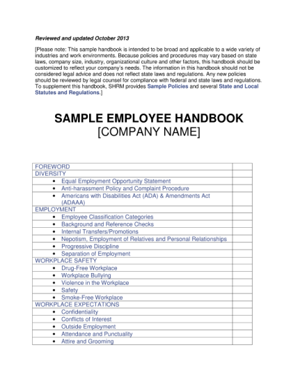 129429109-fillable-dish-employee-handbook-form