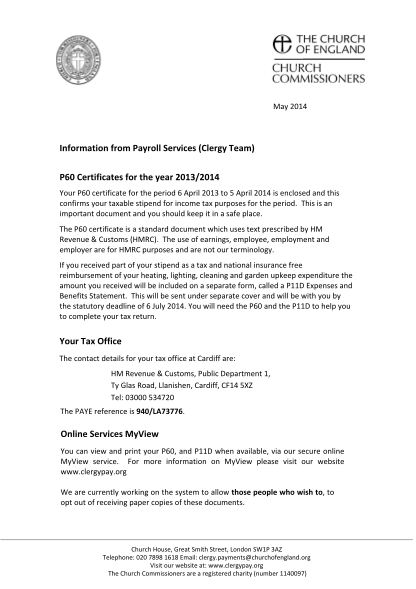 129442025-p60-certificates-for-the-year-20132014-the-church-of-england-churchofengland