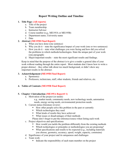 129448490-report-writing-outline-and-timeline-sjsu