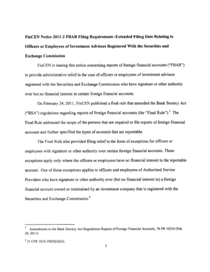 129450734-fincen-notice-2011-2-fbar-filing-requirement-extended-filing-date-relating-to-fincen