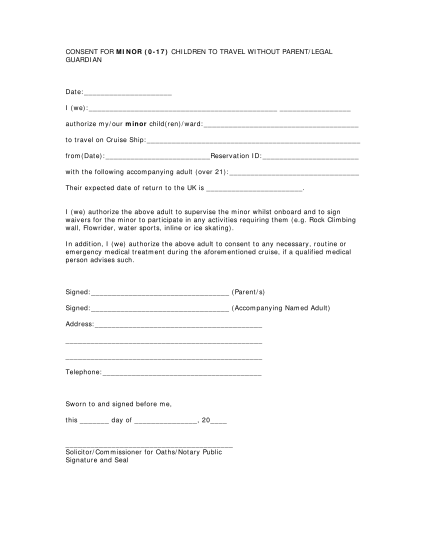 87 child medical consent form pdf page 3 - Free to Edit, Download ...