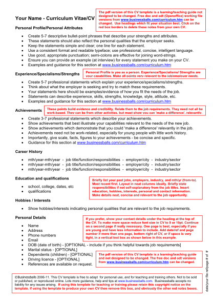 129467943-fillable-fillable-student-cv-template-pdf-form