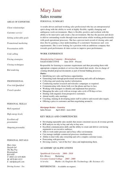 129468349-sales-resume-template-cv-example-job-description-dayjob