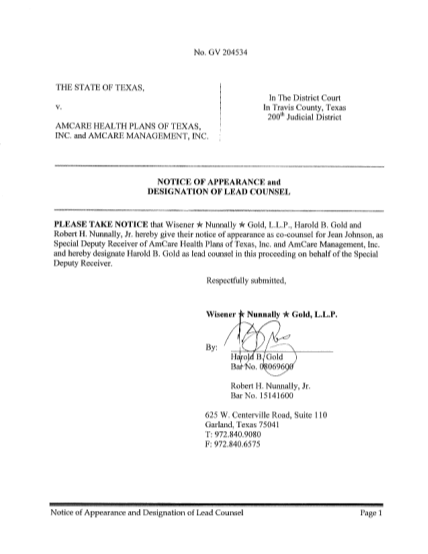 129487477-notice-of-appearance-of-counsel-texas