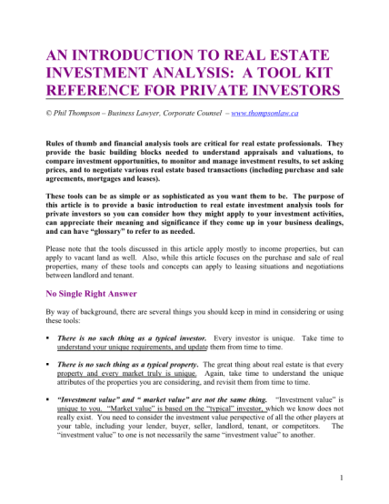 129523429-an-introduction-to-real-estate-investment-analysis-a-tool-kit