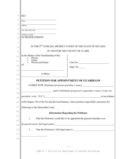 129523578-form-57-petition-for-appointment-of-guardian-reviseddoc-clarkcountycourts