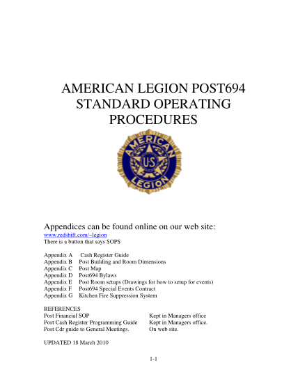 129540133-standard-operating-procedures-american-legion-post-694