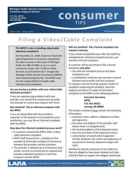 129551034-filing-a-videocable-complaint-state-of-michigan-michigan