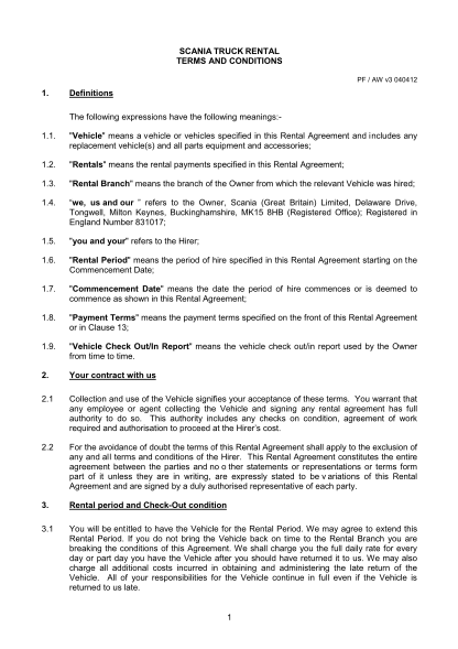 24 trailer rental contract page 2 free to edit download print cocodoc