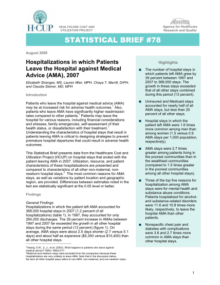 12956858-sb78-hospitalizations-in-which-patients-leave-the-hospital-against-medical-advice-ama-2007-various-fillable-forms