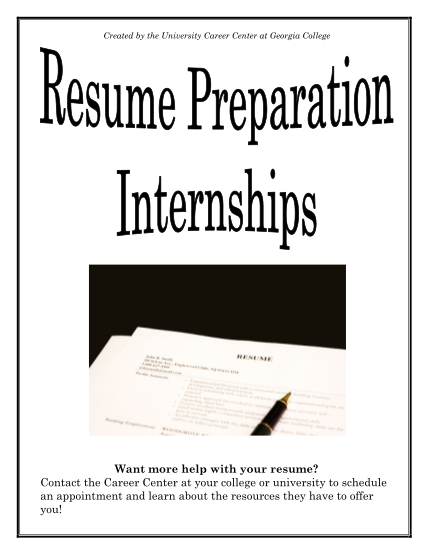 129573045-resumepreparation-internshipsdoc