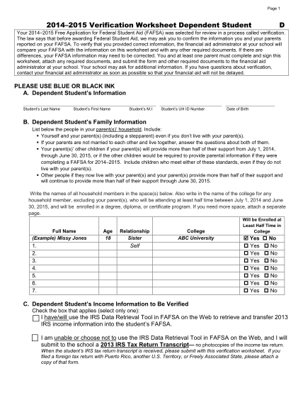 129583470-verification-worksheet-for-dependent-students-university-of-hawaii-hawaii
