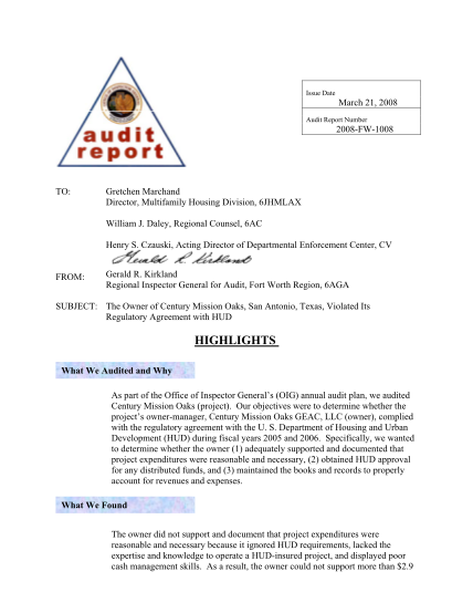 129601780-audit-report-format-template-2007-hud