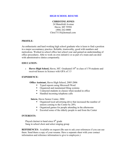 129605942-high-school-resume-christine-jones-24-mansfield-avenue-wsd-dli-mt