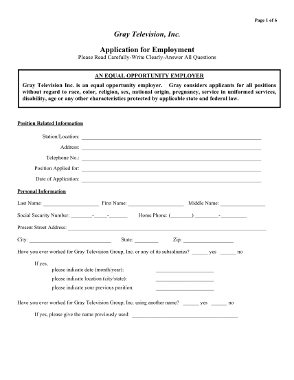 129655235-gray-pre-employment-application-rev-03-09-09doc-blank-calendar