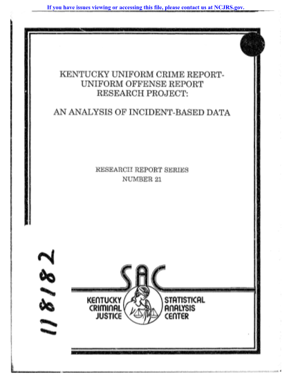 129675281-kentucky-uniform-crime-report-national-criminal-justice-reference-ncjrs