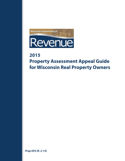 129677020-2015-appeal-guide-wisconsin-department-of-revenue-revenue-wi