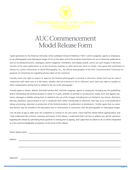 129713997-auc-commencement-model-release-form-american-university-of-aucmed